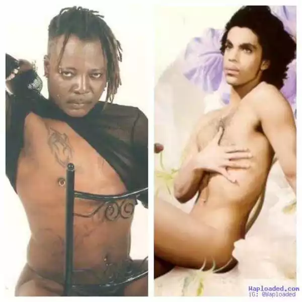 What did Prince tell Charly Boy before he died?